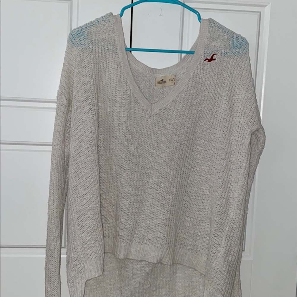 White Hollister Sweater